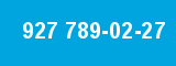 927 789-02-27